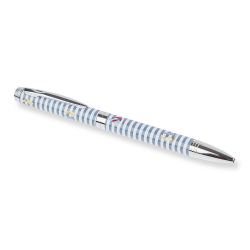 bolígrafo de diseño marinero de rayas azules