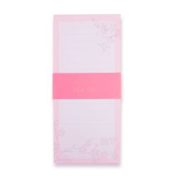 libreta de notas para frigoríficos bonitos en color rosa de diseño