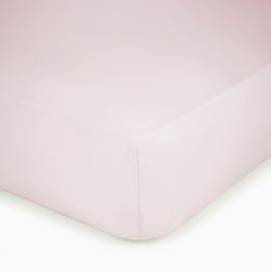 sábana bajera ajustable de algodón de máxima calidad color rosa