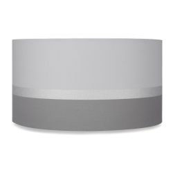 pantalla textil de bandas en color gris de diseño