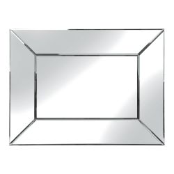 espejo rectangular de diseño Gatsby biselado 