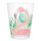 vaso de melamina con flamenco, de diseño, no se rompe, perfecto para picnic