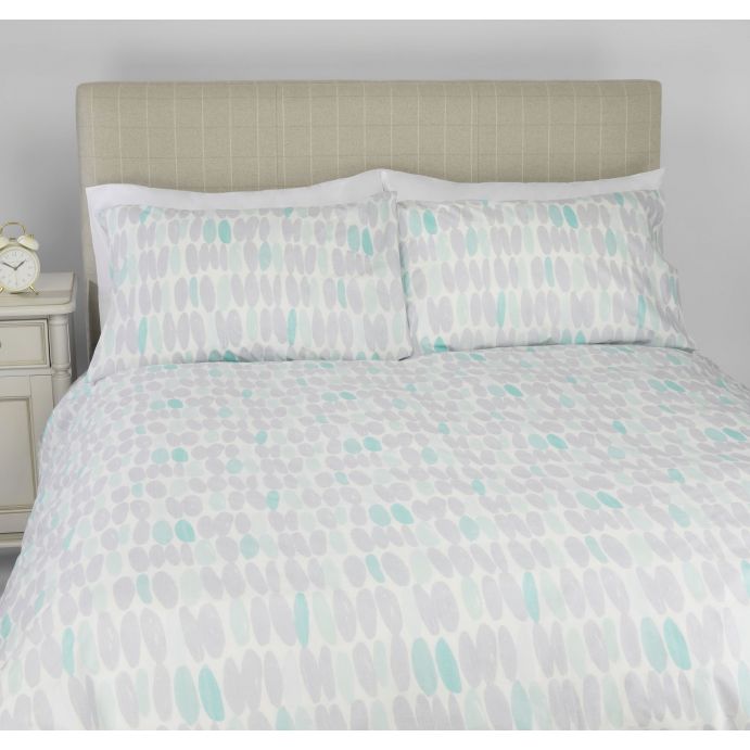 set de cama Wallace azul aqua - Cama 150cm