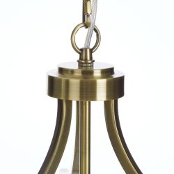 Lámpara joseph bronce envejecido 3 luces