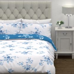 set de cama Rosemoor azul royas - Cama 150cm