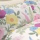 funda nórdica y fundas de almohada estampada con flores multi color de diseño