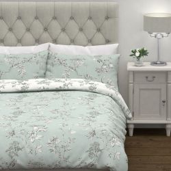 set de cama Elderwood azul verdoso