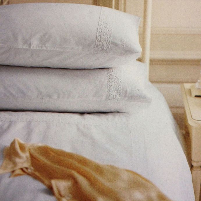 ropa de cama joanna lace blanco - Cama 135cm