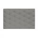 tejido de chenilla liso súper suave para tapizar en color gris oscuro