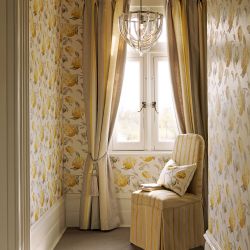elegante sujeción de cortinas con diseño de borla