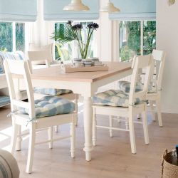 mesa de comedor Dorset blanco