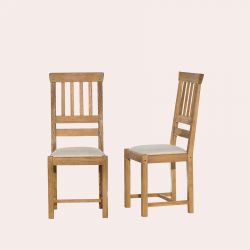 pareja de sillas de comedor milton