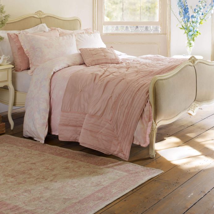 alfombra Malmaison rosa maquillaje 140x200