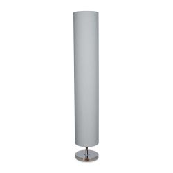 lámpara de suelo en cilindro color gris pizarra de diseño
