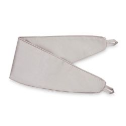 Recogepaños Seda, Gris Claro