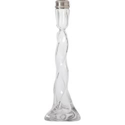 pie de lámpara de diseño en cristal