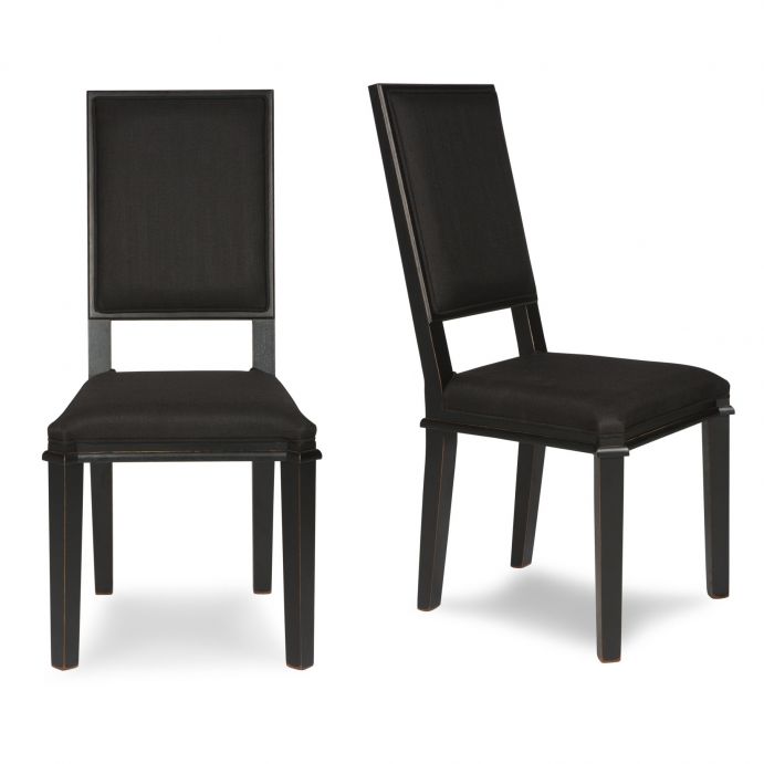 2 sillas Henshaw negro
