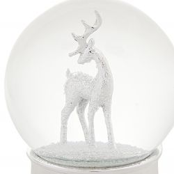 bola de nieve con ciervo 12,5cm