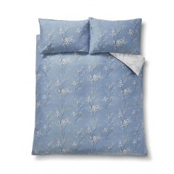 conjunto de cama Pussy Willow azul mar oscuro