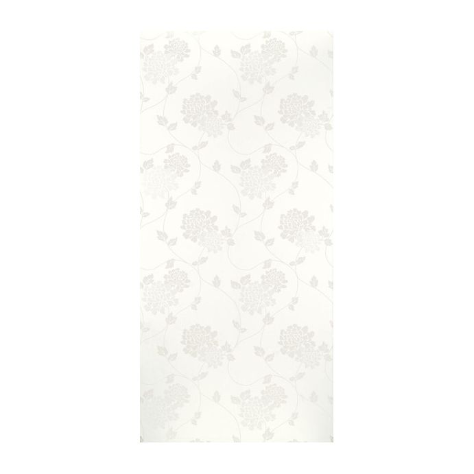 papel pintado de pared blanco con diseño de flores y tintas brillantes