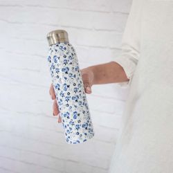 Botella de agua Petit Fleur Azul
