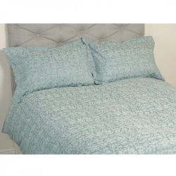 Ropa de cama kiera azul verdoso - Cama 180cm