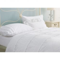 Funda de almohada Eve blanco
