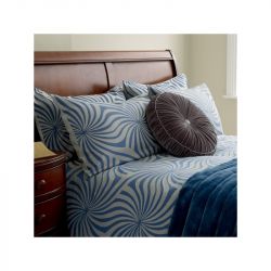 ropa de cama curzon azul zafiro natural