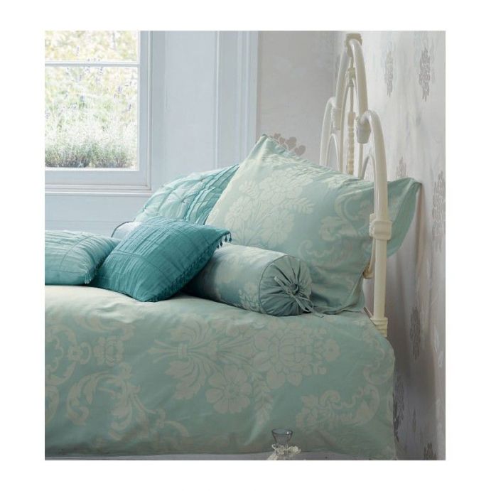 Ropa de cama venetia azul verdoso