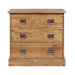 Cômoda com 3 gavetas Garrat Mel