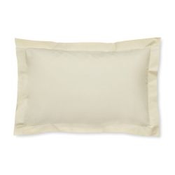 Funda de Almohada Volante Crema