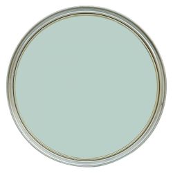 pintura de máxima calidad y cubrición en un relajante y precioso azul verdoso