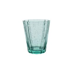 4 Vasos de Agua Glass Verde 27 cl