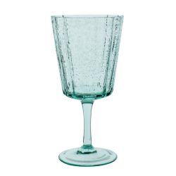 4 Copas de Vino Glass Verde 38 cl