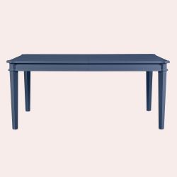 mesa de comedor Henshaw azul mar oscuro