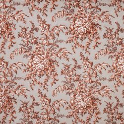 Tejido Picardie Velvet Rojo Ascua