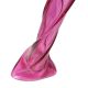 pie de lámpara de diseño en cristal rosa