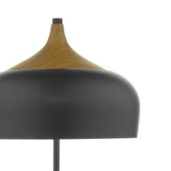 Lámpara de mesa Gaucho negro