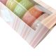 Set 6 velas con forma de pasta macaron