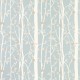 papel pintado azul verdoso con diseño de ramas de árbol de algodón