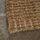 Alfombra de yute Boucle Natural
