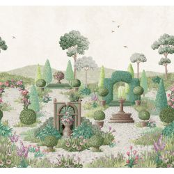 Mural Naunton Folly Verde Helecho
