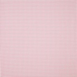 tejido Gingham rosa