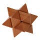 mini puzzle estrella de madera