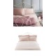 ropa de cama madeline rosa talco - Cama 135cm