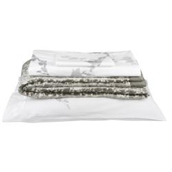 Ropa de cama Isla bordado blanco (90 cm)