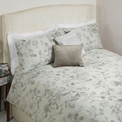 ropa de cama Grace jacquard plata