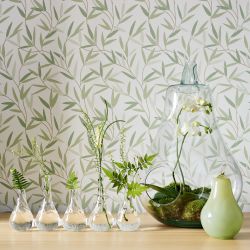 papel pintado willow leaf verde seto