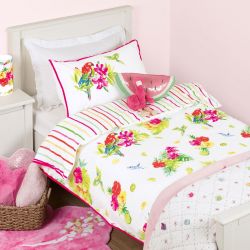 Set de Cama Tropical Flowers - Cama 90cm