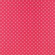 Tejido plastificado Polka Dot rosa pomelo